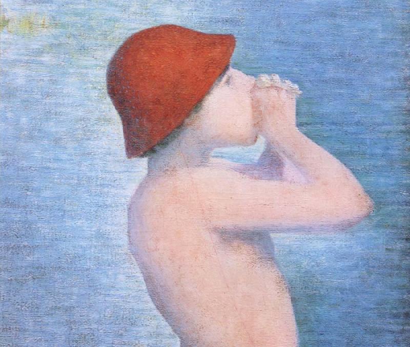 Georges Seurat Detail of Bather china oil painting image